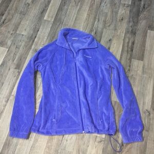 Light Purple Columbia Fleece Jacket